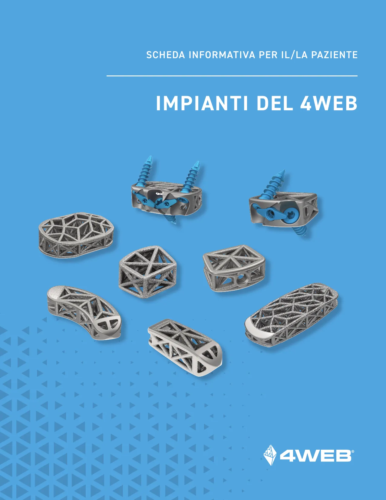 4WEB Implants Patient Information Data Sheet (Italian)