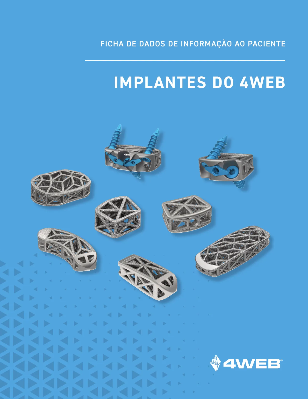 4WEB Implants Patient Information Data Sheet (Portuguese)