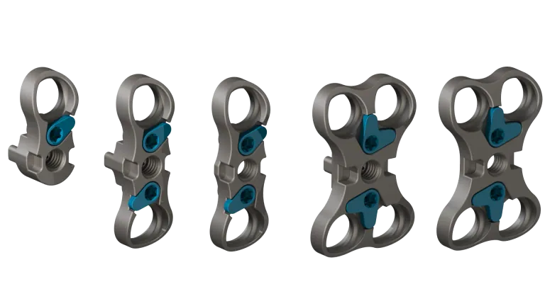 Lumbar Spine Plating Solution, plate size lineup